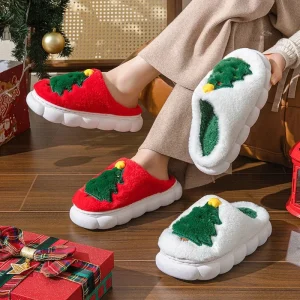 Chaussons confortables pour les fêtes de Noël