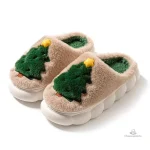 Chausson de Noël original avec motif sapin