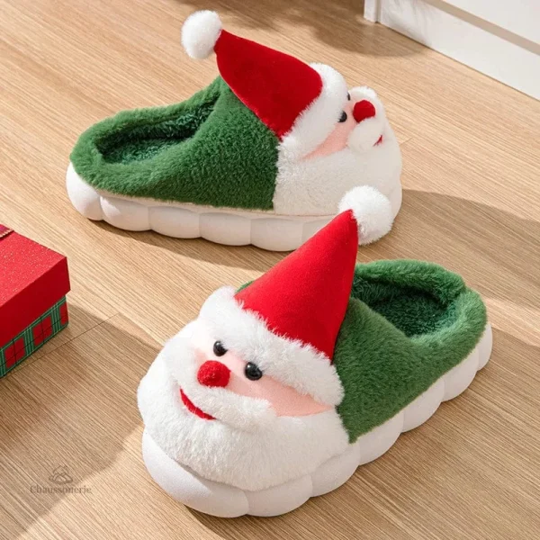 chausson-de-noel-homme-pere-noel-1 Chausson de Noël Homme - Père Noël