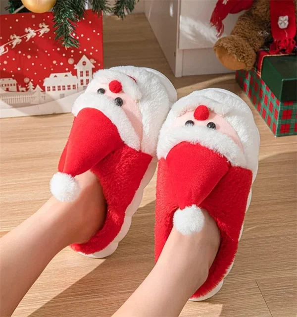 Chaussons Père Noël idéaux pour célébrer les fêtes