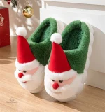 Chaussons homme avec motif de Père Noël amusant