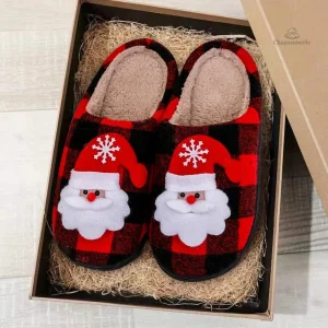 Chaussons d'intérieur festifs pour hommes