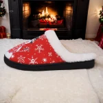 Chausson de Noël en tissu agréable au toucher