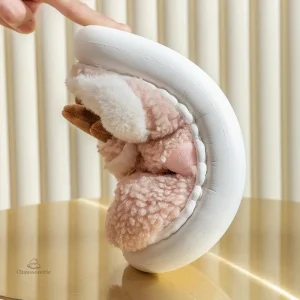 Chausson fourré pour des moments chaleureux à Noël