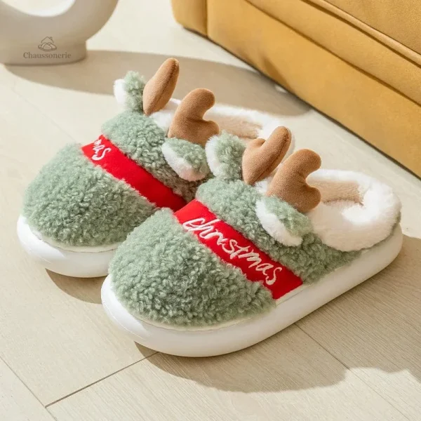 Chausson de Noël, parfait pour se détendre en hiver