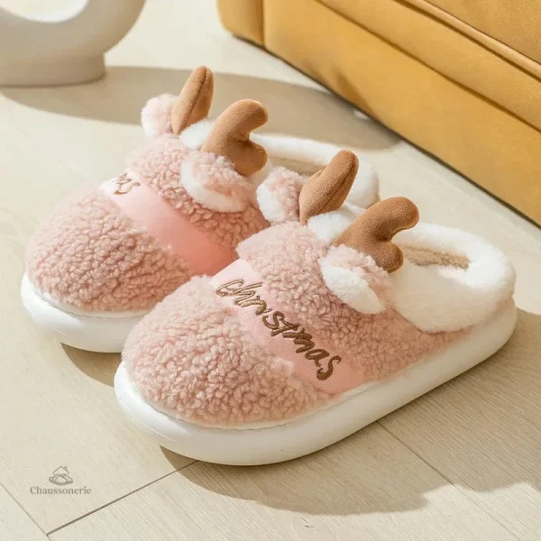 Chaussons fourrés, l'accessoire idéal pour Noël