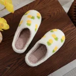 Chausson Femme Hiver au design ananas