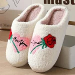 Chausson Douillet Femme - Amour pour un hiver confortable