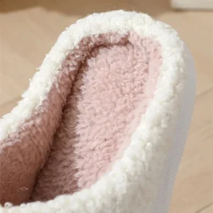 Chaussons Femme Hiver, style doux et chaleureux