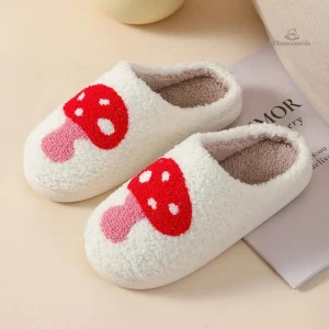 Chausson Douillet Femme Champignon