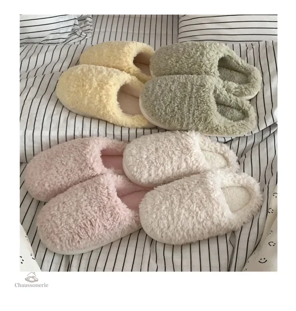 Chausson femme, confort douillet à la maison