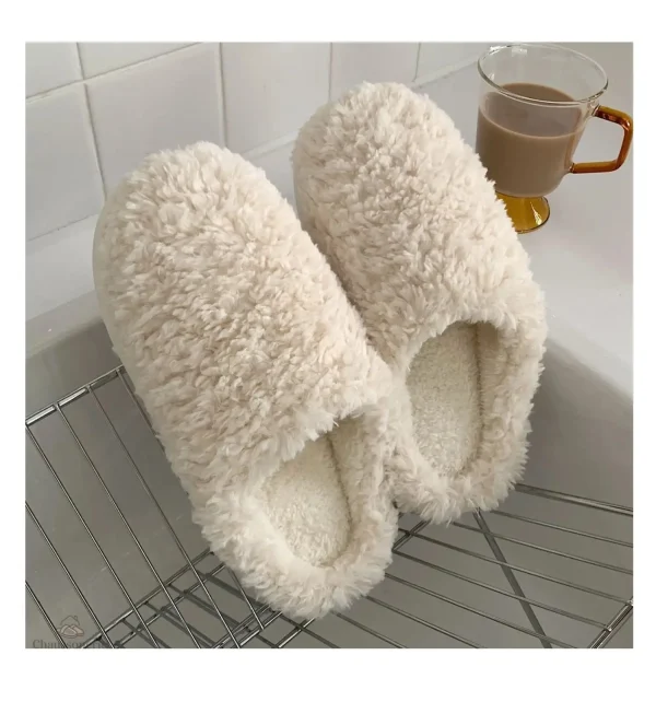 Chausson doux pour femme, style décontracté