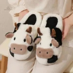Chausson drôle homme vache, style rigolo