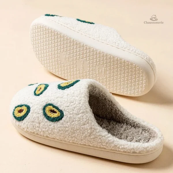Chausson fantaisie pour femme motif avocat