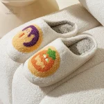 Chaussons originaux femme design Citrouille