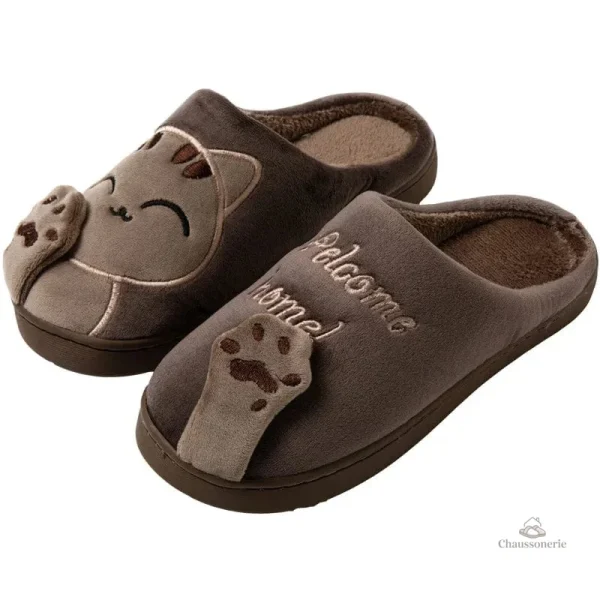 Chaussons fantaisie pour une touche de couleur
