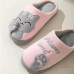 Chaussons doux et chaleureux pour l'hiver