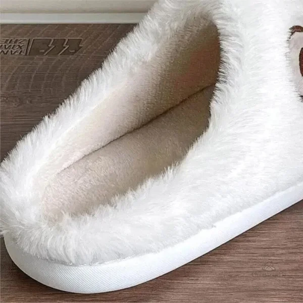 Chaussons doux et fantaisie pour un look ludique