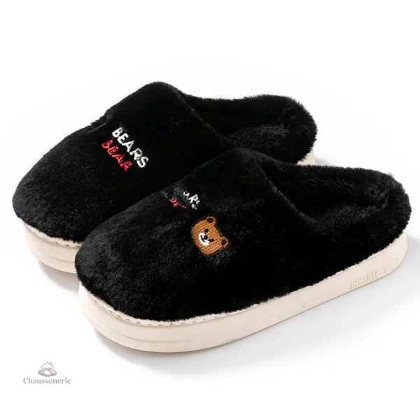Chausson fantaisie confortable pour les femmes
