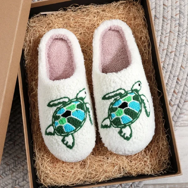 chausson-femme-animal-tortue-1 Chausson Femme Tortue Original
