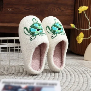 Chaussons Tortue pour Femme