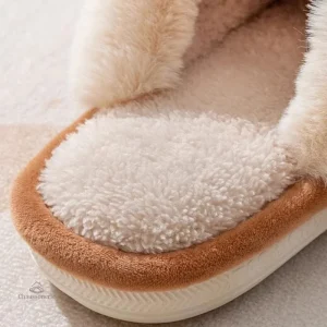 Chaussons d'Hiver avec Petites Oreilles