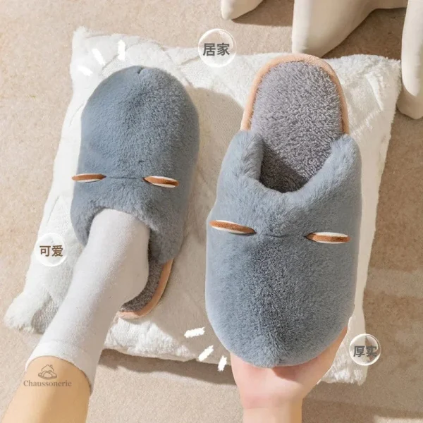 Chaussons Fourrés pour Hiver