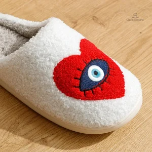 Chausson d'intérieur pour femmes, style mignon