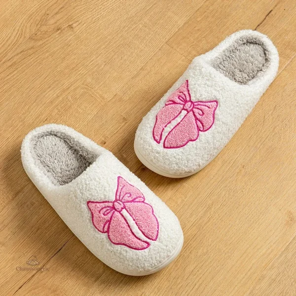 Chausson femme mignon, idéal pour l'hiver