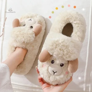 Chaussons originaux femme en mouton, style et douceur au quotidien
