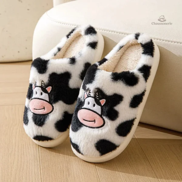 Chausson femme original animaux
