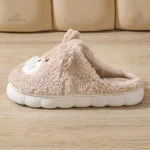 Chausson Femme, inspiration ours rigolo
