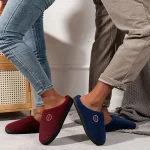 Chausson femme tendance, idéal pour l'hiver