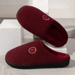 Chausson femme d'hiver avec motif Clef de Sol