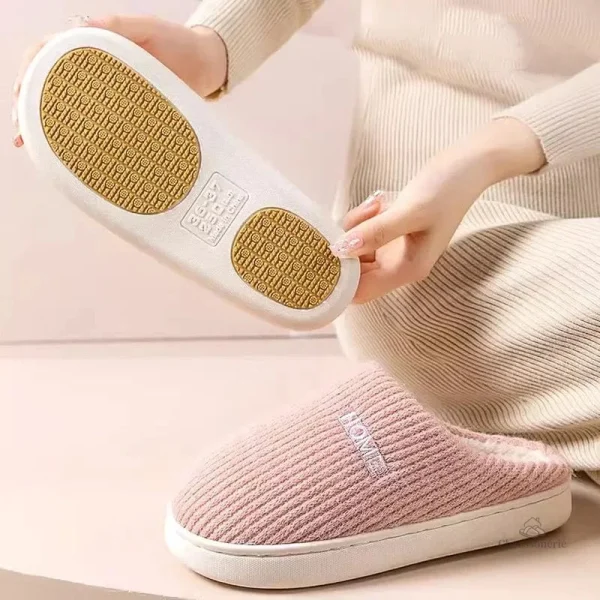 Chausson Femme Hiver Douillet et Tendance