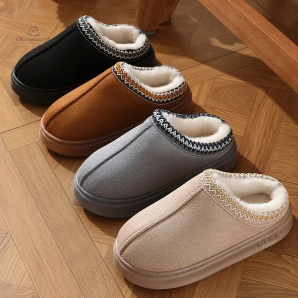 chausson-femme-tendance-confortable-et-douillet-2-1 Chausson Femme Tendance - Confortable et Douillet
