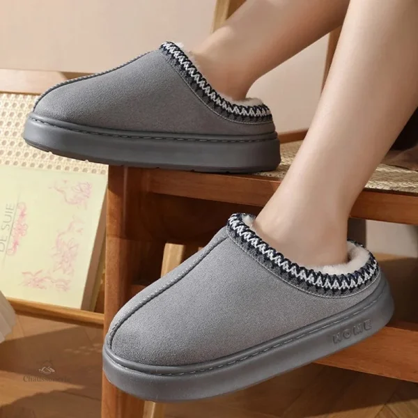 Chausson Femme, Idéal pour l'Hiver