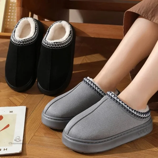 Chaussons Douillets pour Moments Cozy