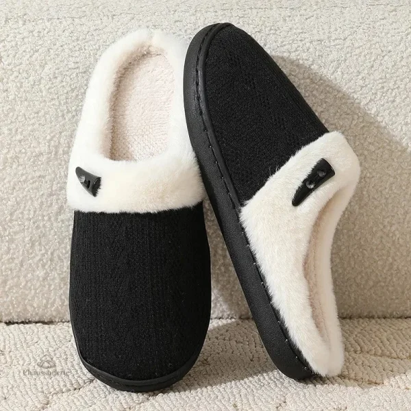 Chausson doux femme, chaleur et élégance