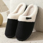 Chausson femme douillet, essentiel pour l'hiver