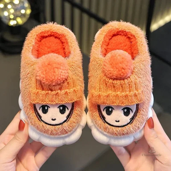 Chaussons chauds pour l'intérieur