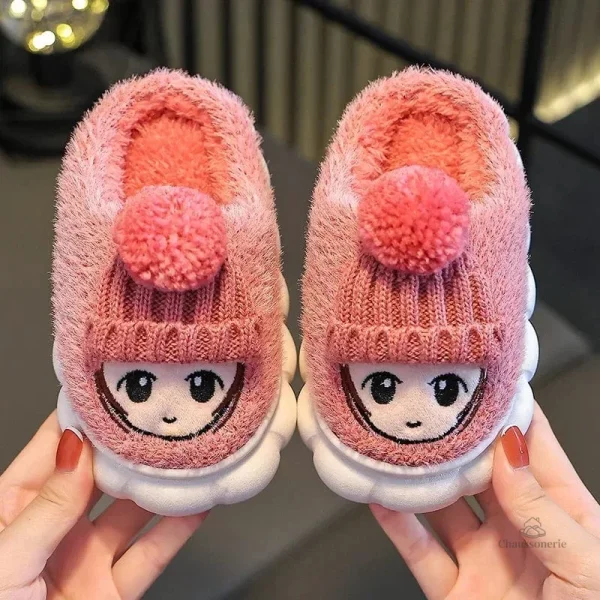 Chaussons fille pour moments cocooning