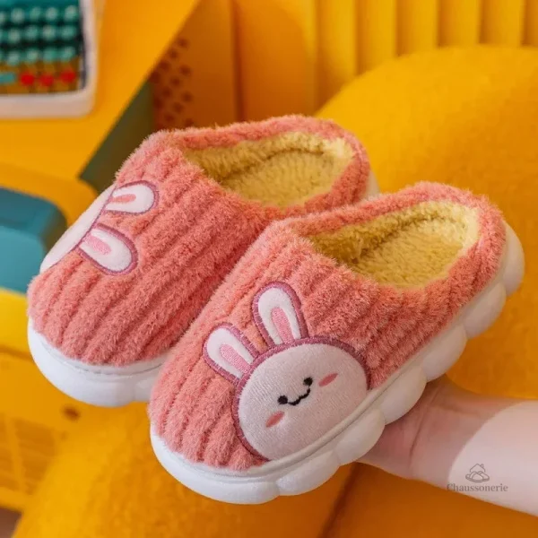 Chausson mignon pour fille en couleurs vives