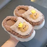 Chaussons doux pour fille, confort optimal