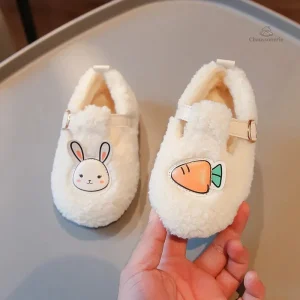 Chaussons Fille Lapin, parfaits pour l'intérieur