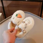 Chaussons Lapin pour Fille, chauds et câlins