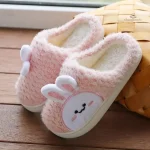 Chaussons lapin pour enfants, confort maximal