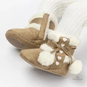 Chausson fourré bébé souple