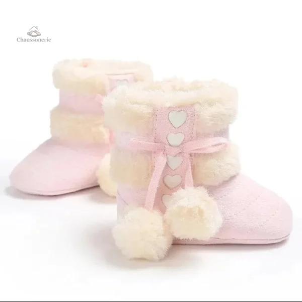 Chausson pour bébés en tissu doux
