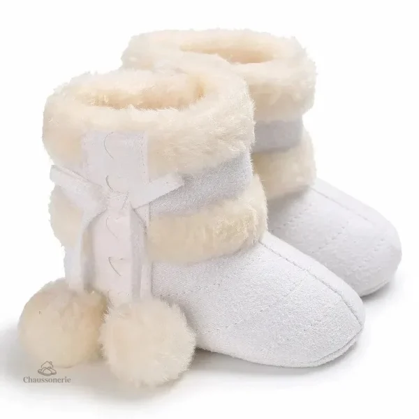Chausson fourré avec design adorable